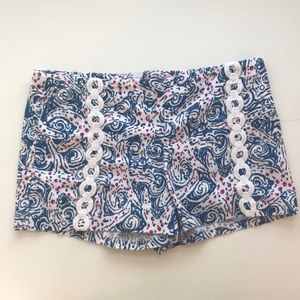 Lilly Pulitzer girls printed shorts